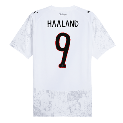 HAALAND #9 Manchester City Futball Mez 2025/26 Fehér