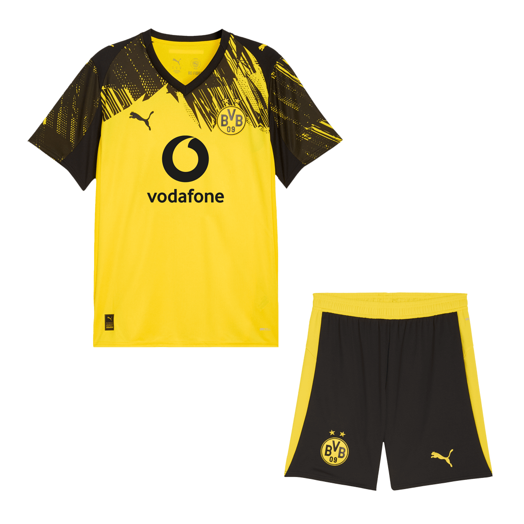 Borussia Dortmund Otthon Mez Szett (Mez + Nadrág) 2025/26- Sárga