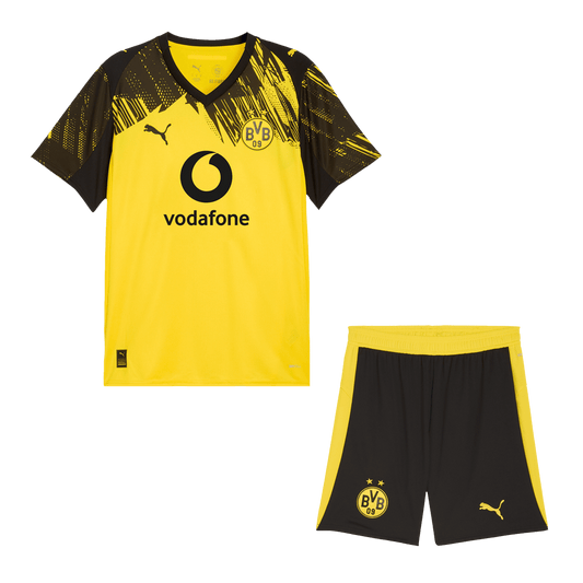 Borussia Dortmund Otthon Mez Szett (Mez + Nadrág) 2025/26- Sárga