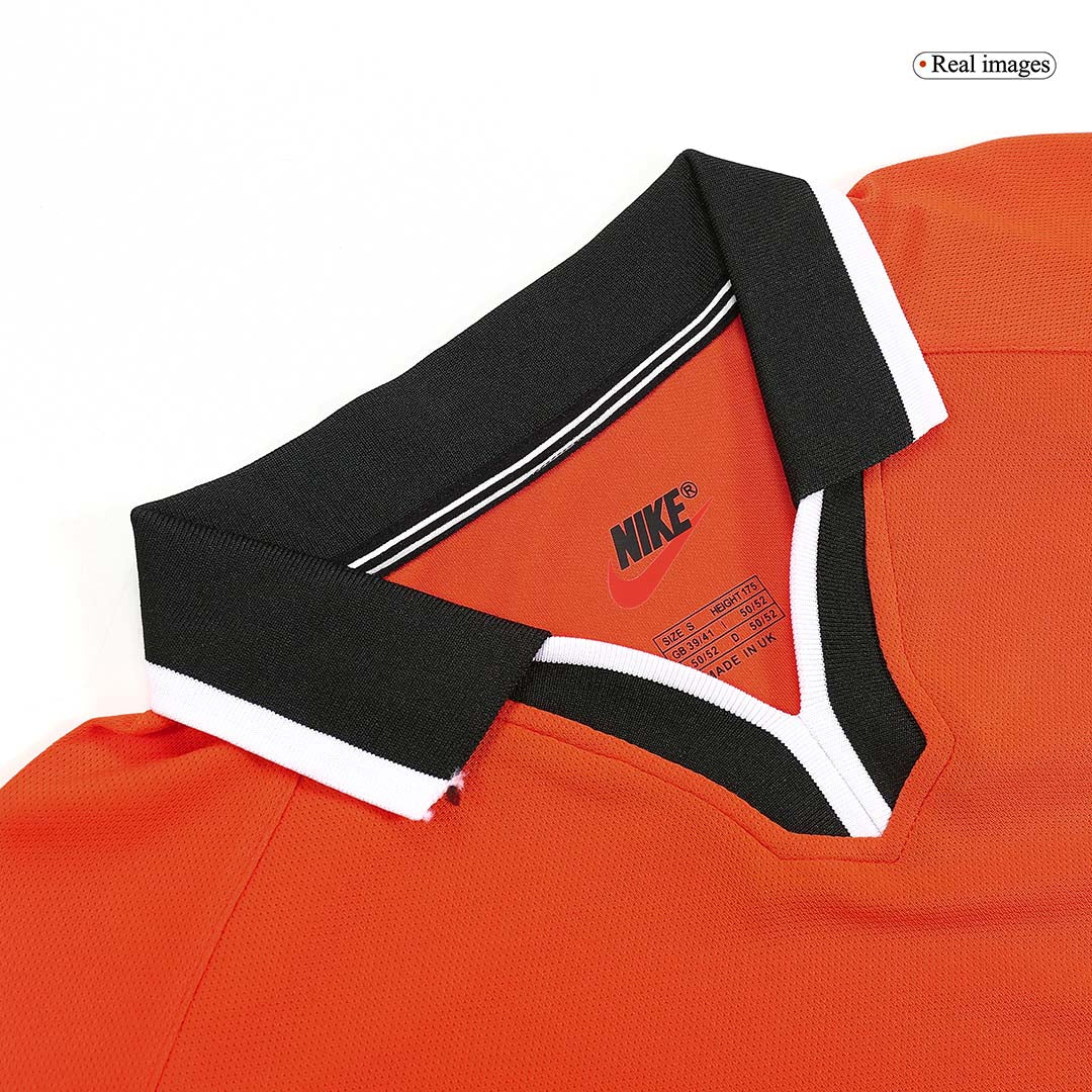 Netherlands Hazai Retro Futball Mez 1998 Narancs