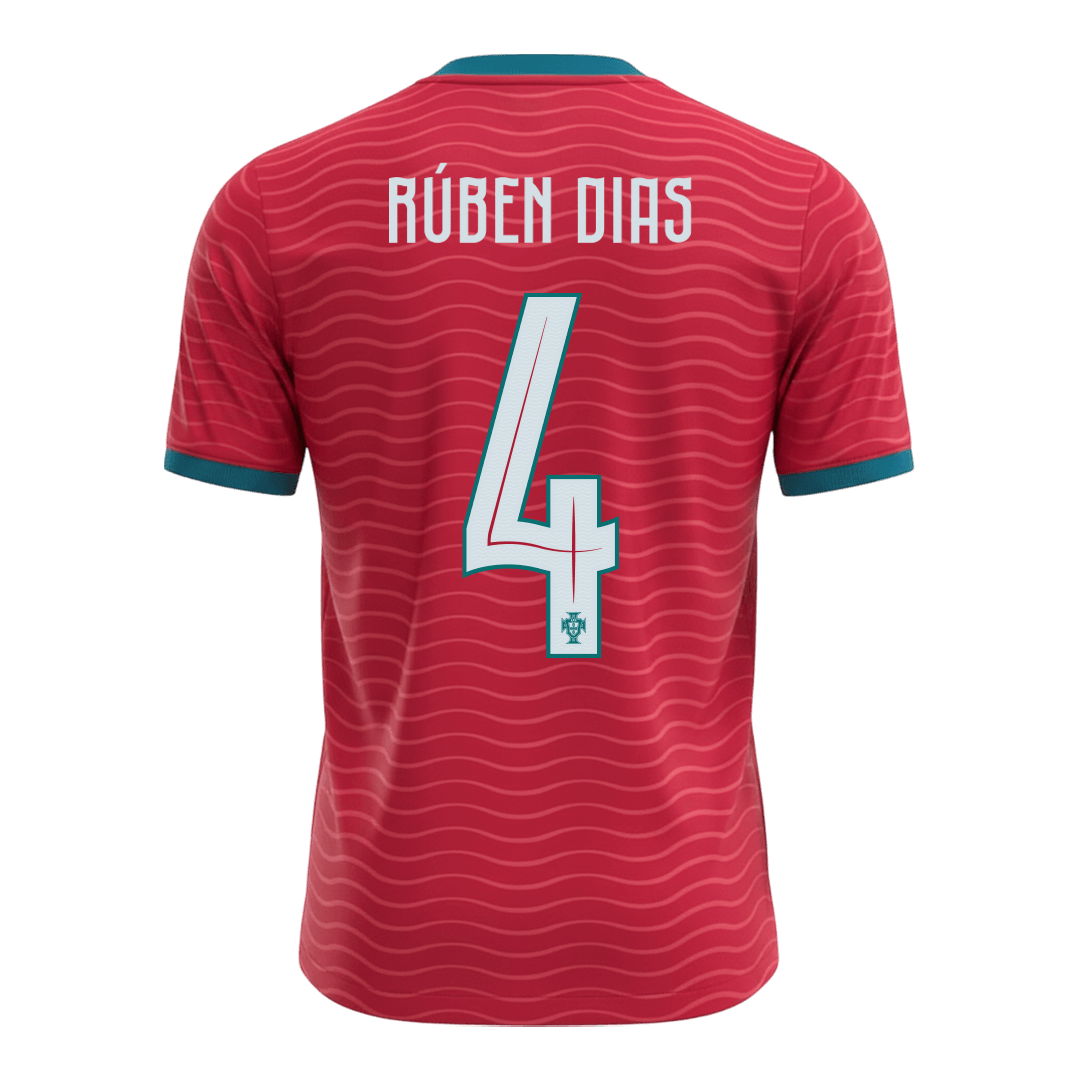 RÚBEN DIAS #4 Portugal Hazai Mez 2026 Piros