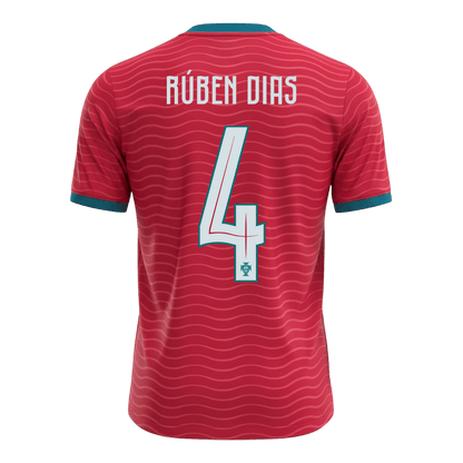 RÚBEN DIAS #4 Portugal Hazai Mez 2026 Piros