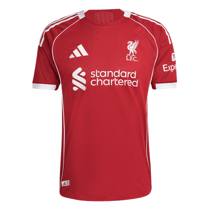 ISAK #9 Liverpool Játékos Otthoni Mez 2025/26 Piros - UCL