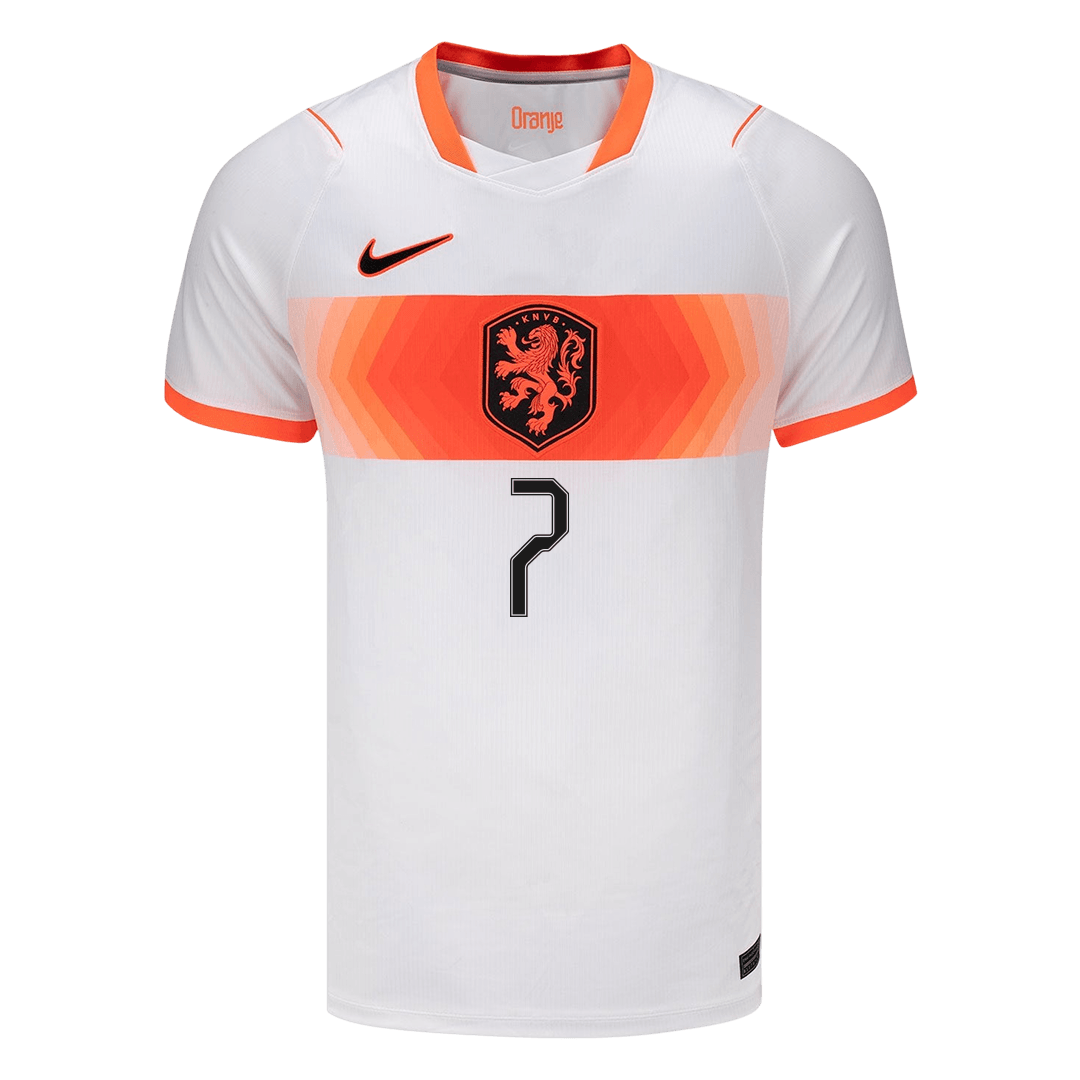 XAVI #7 Netherlands Idegenbeli Mez 2026 Fehér
