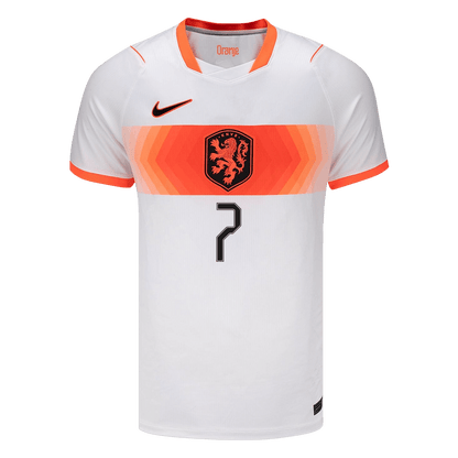 XAVI #7 Netherlands Idegenbeli Mez 2026 Fehér
