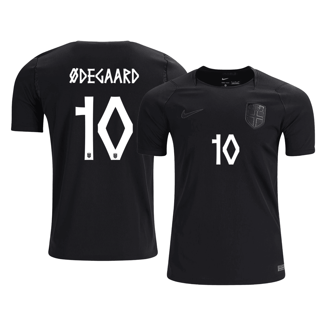ØDEGAARD #10 Norvégia Idegenbeli Mez 2026 Fekete