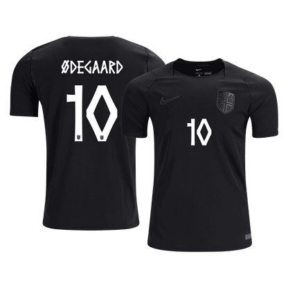 ØDEGAARD #10 Norvégia Idegenbeli Mez 2026 Fekete