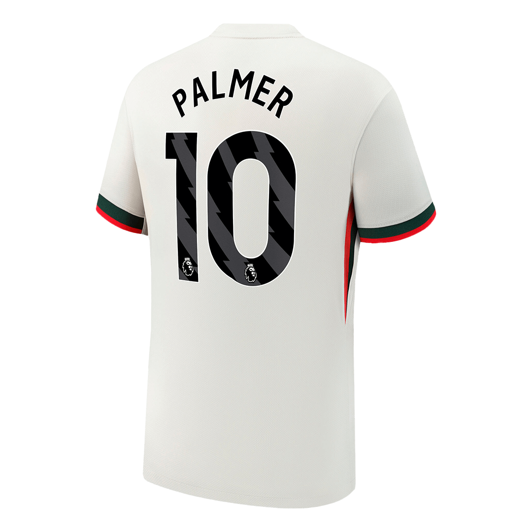 PALMER #10 Chelsea Idegenbeli Soccer Mez 2025/26 Fehér