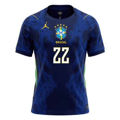 JOÃO PEDRO #22 Brazil Idegenbeli Mez 2026 Sötétkék