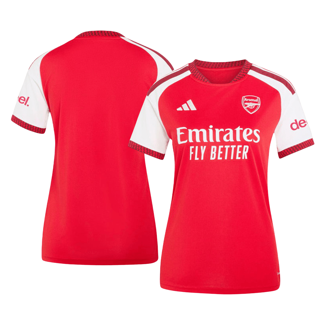 Női Arsenal Hazai Futball Mez 2026/27 Piros