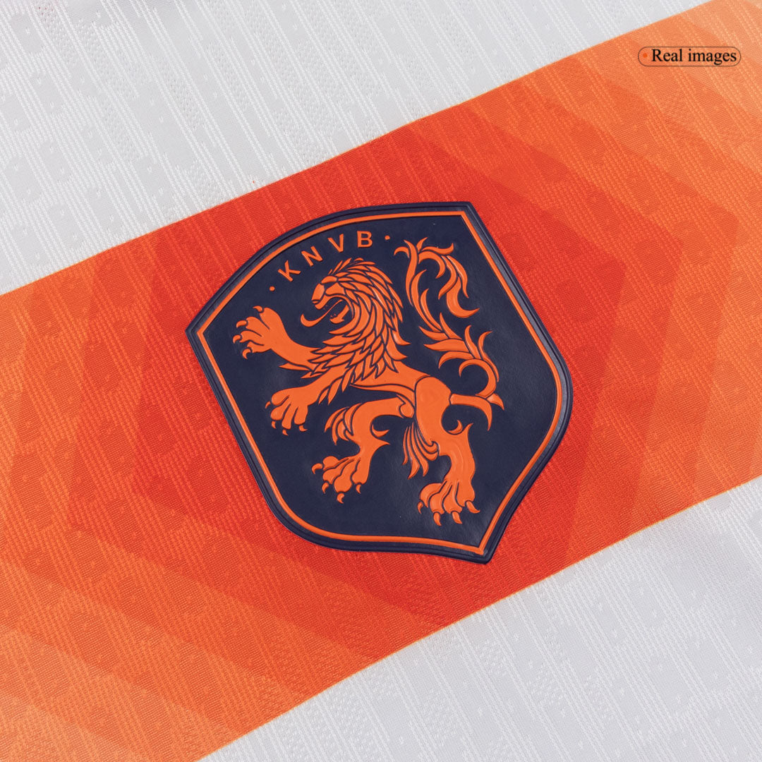 VIRGIL #4 Netherlands Játékos Verzió Idegenbeli Mez Világbajnoki 2026 Fehér