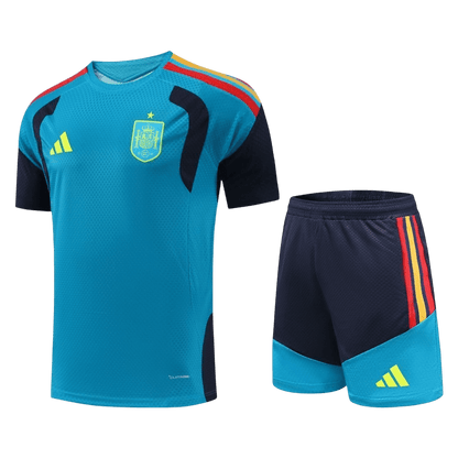 Játékos Verzió Spain Világbajnoki Mez Szett (Mez+Nadrág) 2026 Kék