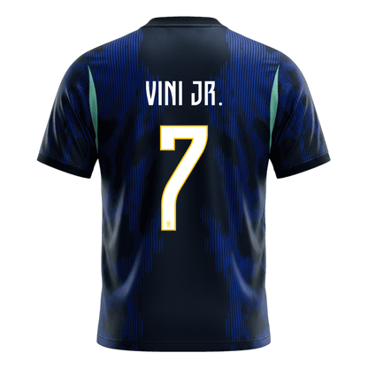 VINI JR. #7 Brazil Idegenbeli Mez 2026 Sötétkék