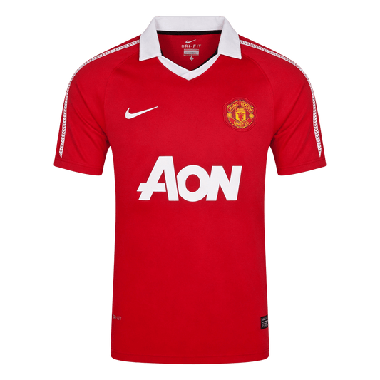 Manchester United Hazai Retro Futball Mez 2010/11 Piros