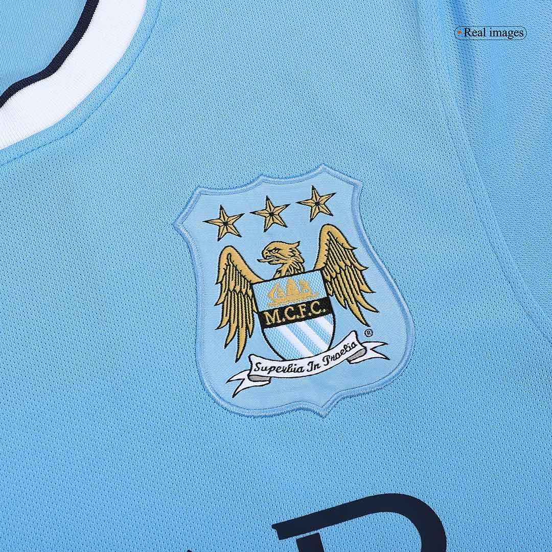Manchester City Otthon Retro Futball Mez 2013/14 Kék