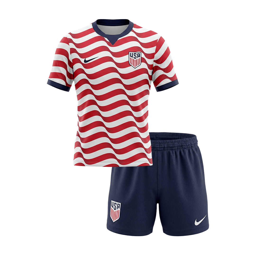 USA Gyerek Hazai Világbajnoki Mez Készlet(Mez+Nadrág) 2026