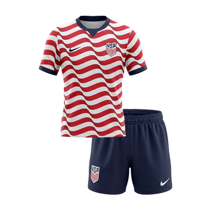 USA Gyerek Hazai Világbajnoki Mez Készlet(Mez+Nadrág) 2026
