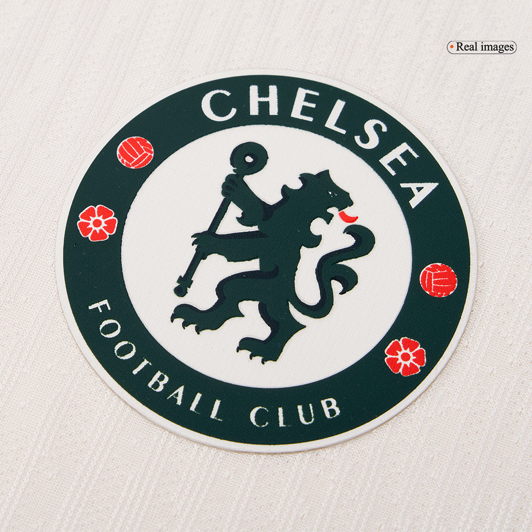 Hiteles Chelsea Idegenbeli Soccer Mez 2025/26 Fehér