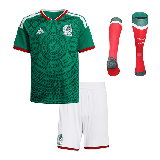 Mexico Gyerek Hazai Mez Készlet(Mez+Nadrág+Zokni) 2025/26 Zöld