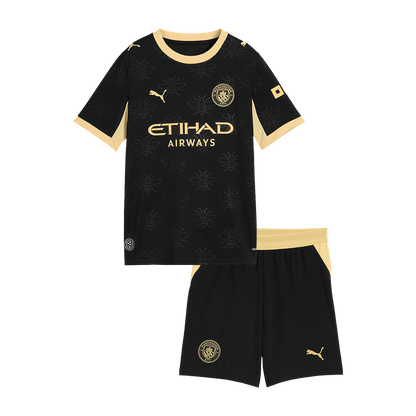 Manchester City Gyerek Idegenbeli Mez 2026/27 Fekete