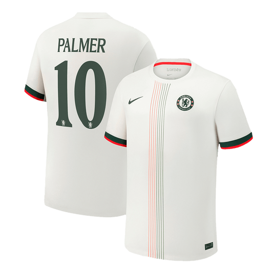 PALMER #10 Chelsea Idegenbeli Soccer Mez 2025/26 Fehér - UCL