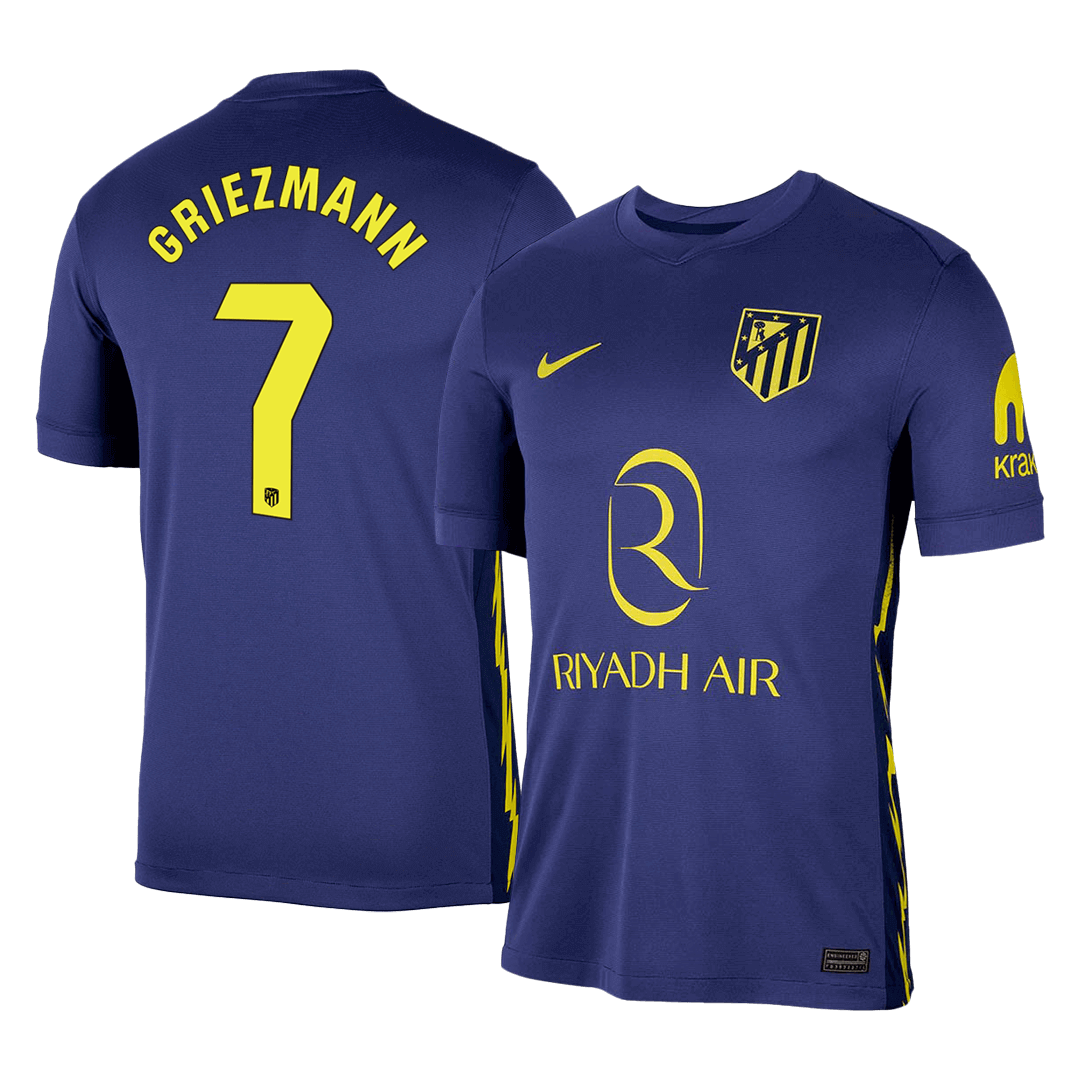 GRIEZMANN #7 Atletico Madrid Idegenbeli Mez 2025/26 Sötétkék