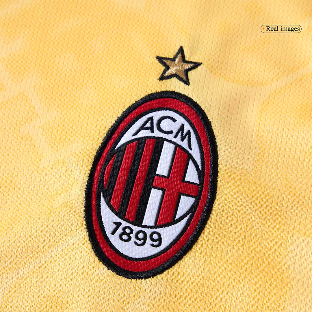 AC Milan Harmadik idegenbeli mérkőzés Soccer Mez 2025/26 Sárga