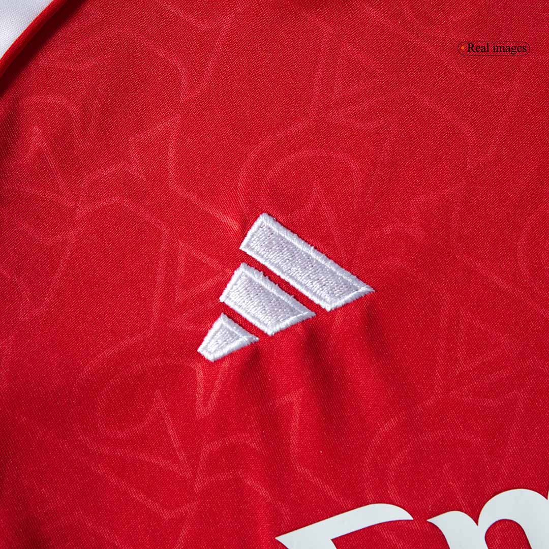 Gyerekek Arsenal Otthoni Soccer Mez Készlet(Mez+Rövidnadrág) 2025/26 Piros