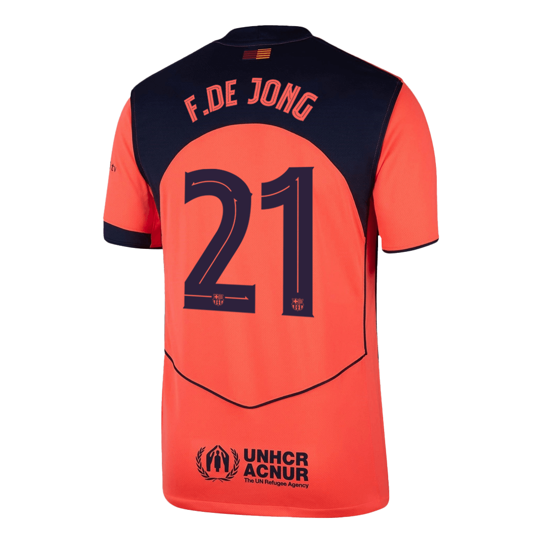 F.DE JONG #21 Barcelona Idegenbeli Harmadik Mez 2025/26