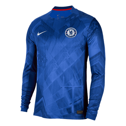 Chelsea Otthon Hosszú Ujjú Soccer Mez 2025/26 Kék