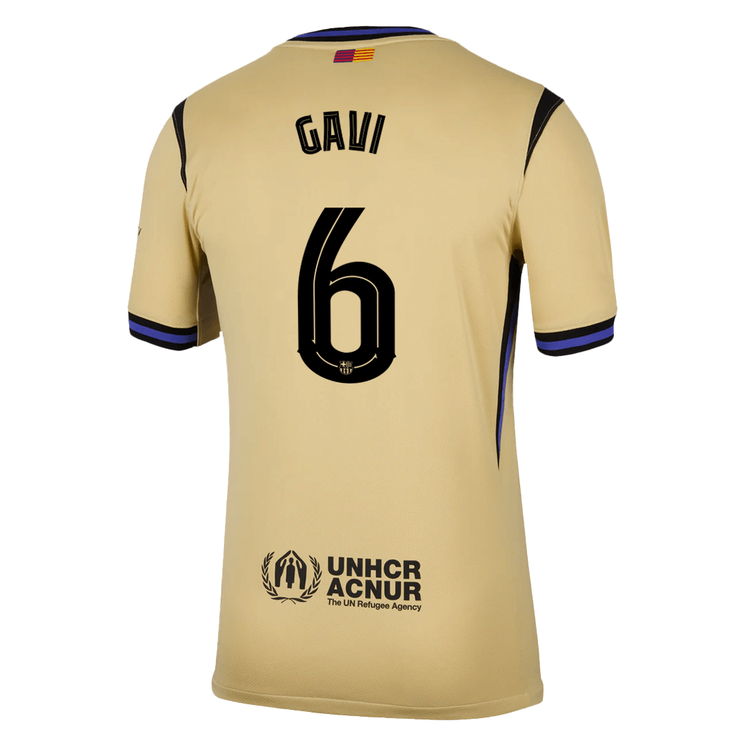 GAVI #6 Barcelona 
 Idegen 
 Futball Mez 
2025/26 
 Sárga 
 
 
- UCL
