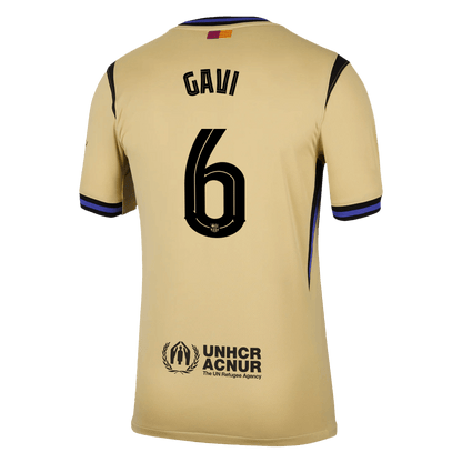 GAVI #6 Barcelona 
 Idegen 
 Futball Mez 
2025/26 
 Sárga 
 
 
- UCL