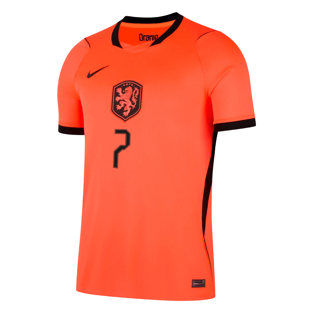 XAVI #7 Netherlands Hazai Mez 2026 Narancs