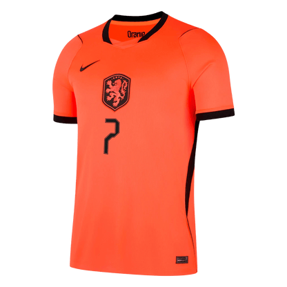 XAVI #7 Netherlands Hazai Mez 2026 Narancs