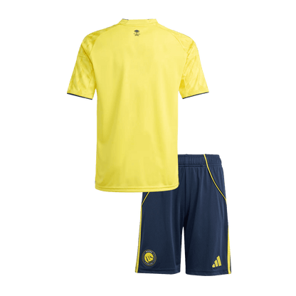 Gyerek Al Nassr Hazai Futballmez Készlet 25/26 Sárga