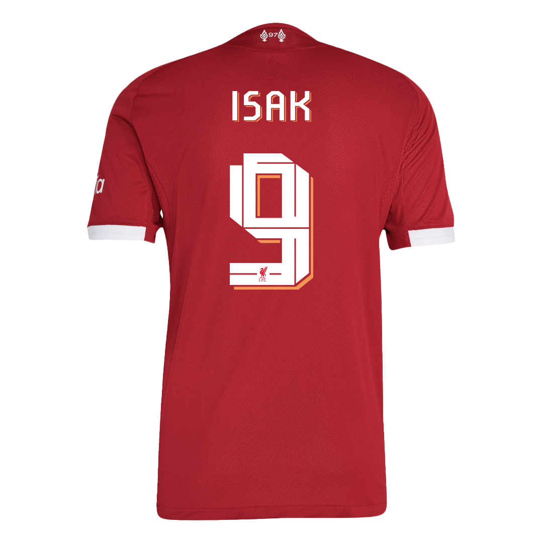 ISAK #9 Liverpool Játékos Otthoni Mez 2025/26 Piros - UCL