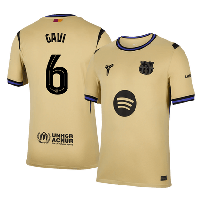 GAVI #6 Barcelona 
 Idegen 
 Futball Mez 
2025/26 
 Sárga 
 
 
- UCL