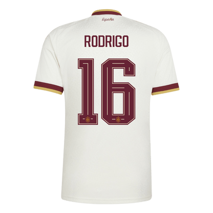 RODRIGO #16 Spain Idegenbeli Mez 2026 Fehér