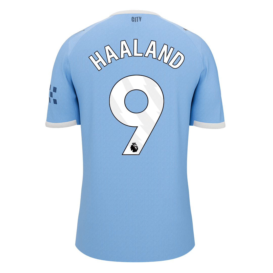 HAALAND #9 Manchester City Otthoni Futball Mez 2025/26 Kék