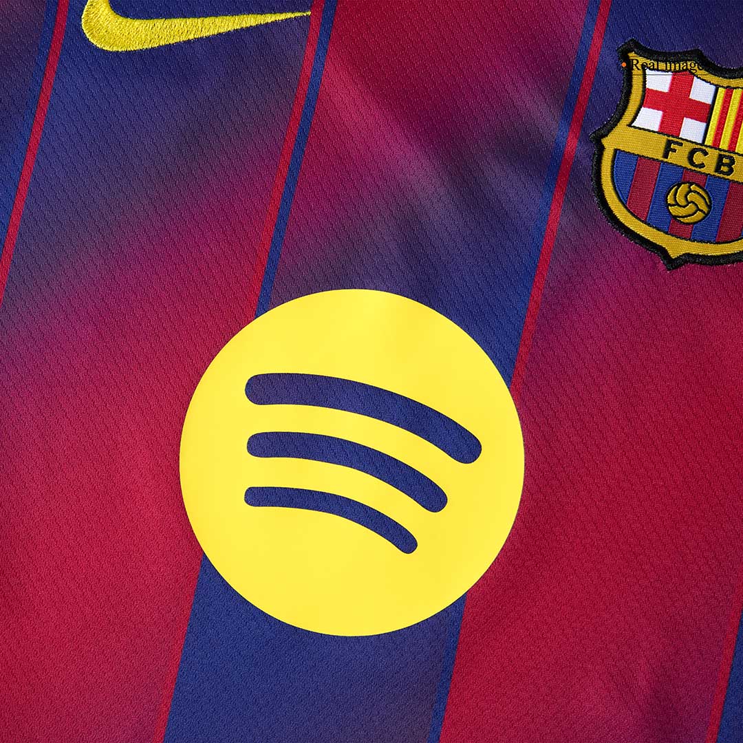 Kid's Barcelona Otthon Soccer Mez Készlet(Mez+Rövidnadrág) 2025/26 Piros&Kék