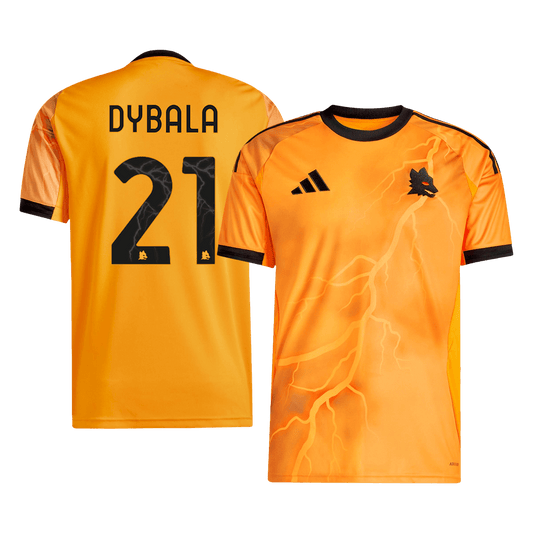 DYBALA #21 Roma Idegenbeli Mez 2025/26 Narancs