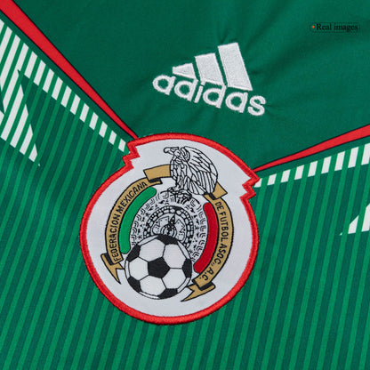 Mexico Otthon Retro Futball Mez 2014 Zöld