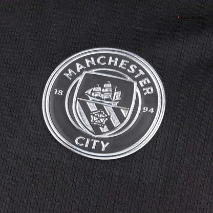 Manchester City Idegenbeli Mez Szett (Mez+Nadrág) 2025/26 Fekete