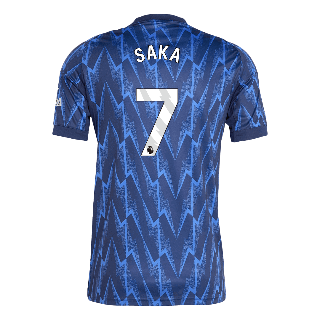 SAKA #7 Arsenal Idegenbeli Soccer Mez 2025/26 Kék