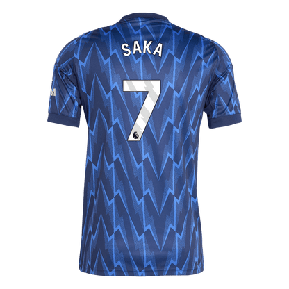 SAKA #7 Arsenal Idegenbeli Soccer Mez 2025/26 Kék