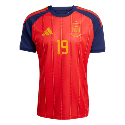 LAMINE YAMAL #19 Spain Hazai Futball 2026 Piros Világbajnoki