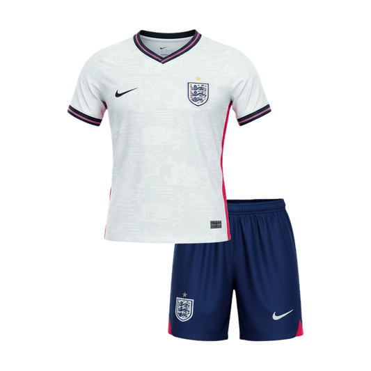 England Gyerek Hazai Világbajnokság Mez Készlet(Mez+Nadrág) 2026 Fehér