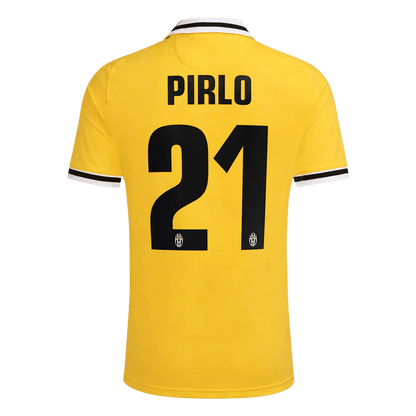 PIRLO #21 Juventus Idegenbeli Retro Futball Mez 2013/14 Sárga