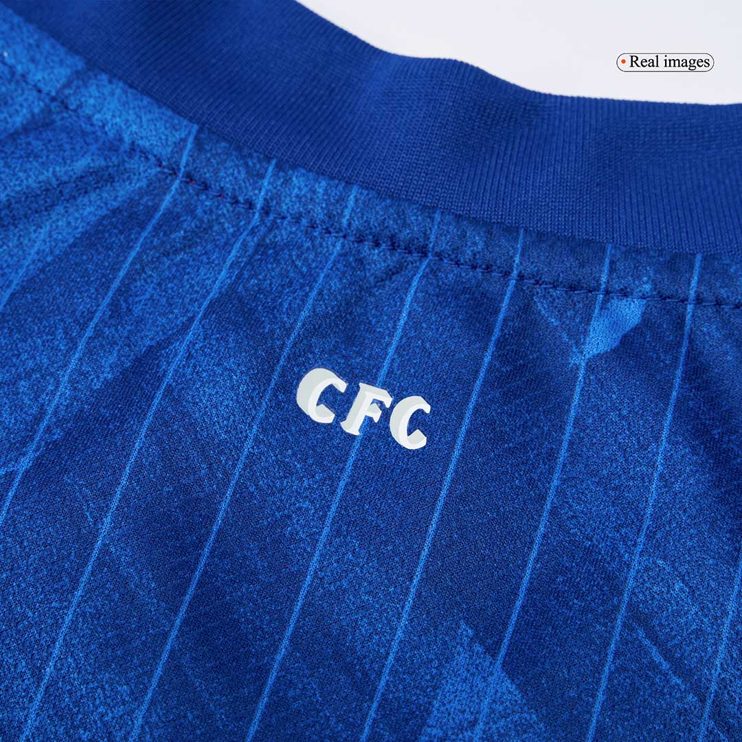 Kid's Chelsea Otthon Soccer Mez Készlet(Mez+Rövidnadrág) 2025/26 Kék