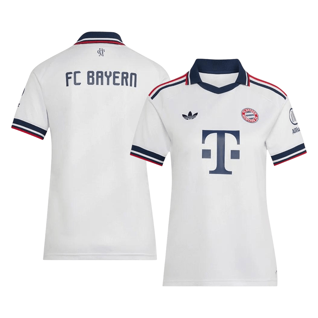 Női Bayern Munich Idegenbeli Futball Mez 2026/27 Fehér